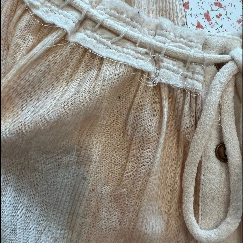 FREE PEOPLE PERFECT DAY NEUTRAL COMBO BOHO TOP